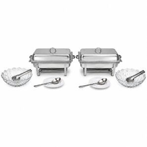 Kit Rechaud Retangular INOX