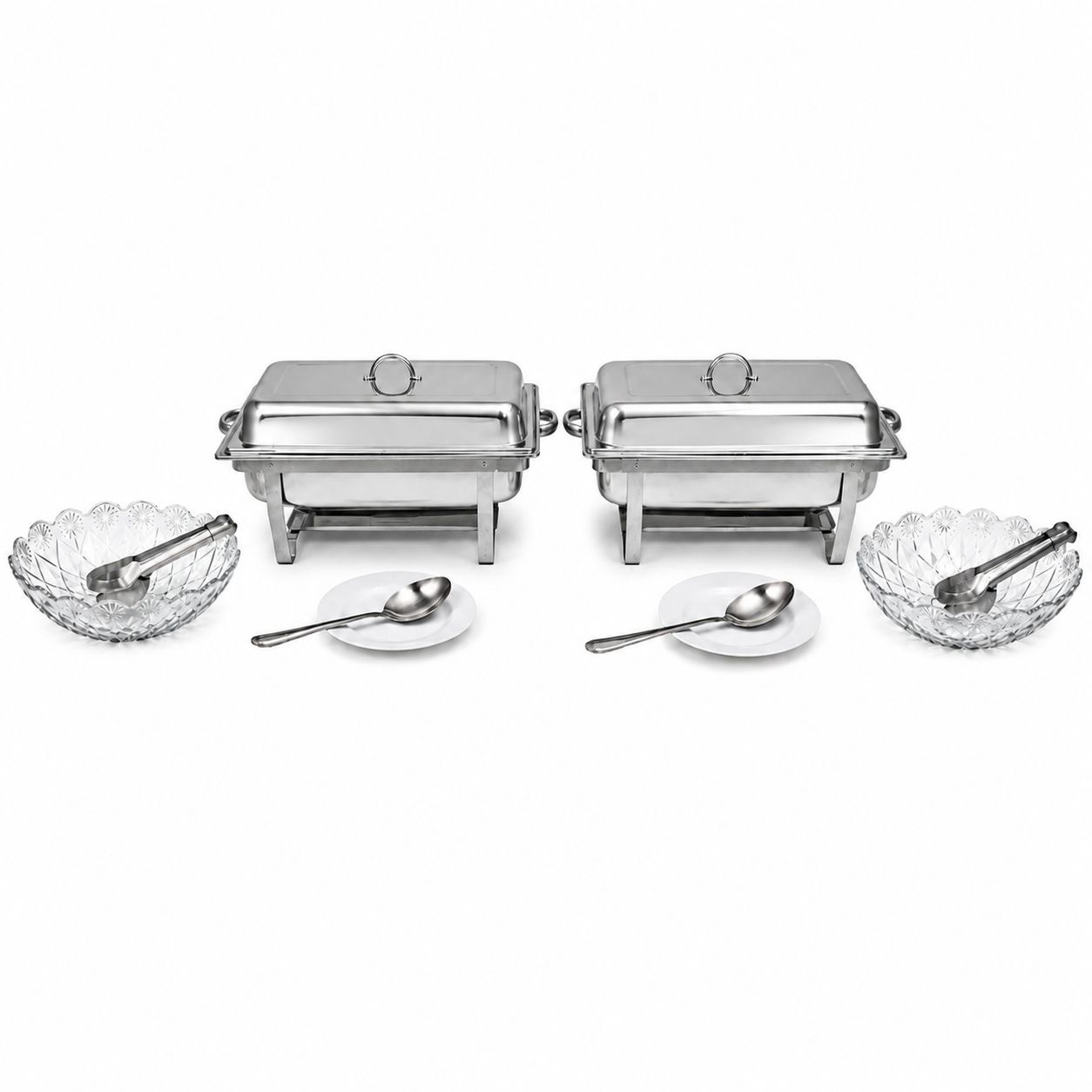 Kit Rechaud Retangular INOX