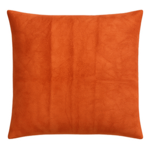 Almofada Suede laranja