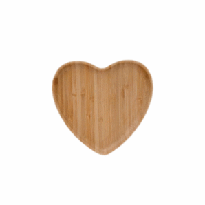 Bandeja Coração Bambu