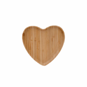 Bandeja Coração Bambu