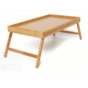 Bandeja com pé Bambu