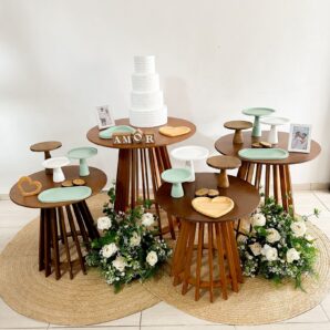 Kit Decoração Rustico e Verde