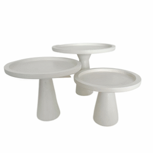 Kit boleiras brancas