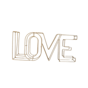 Palavra LOVE Aramado