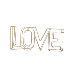 Palavra LOVE Aramado