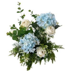 Arranjo de chão 50cm Azul Claro