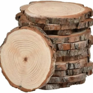 Tronco Madeira Mini - Kit 6 und