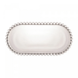Travessa oval de Cristal 24cm x 12cm